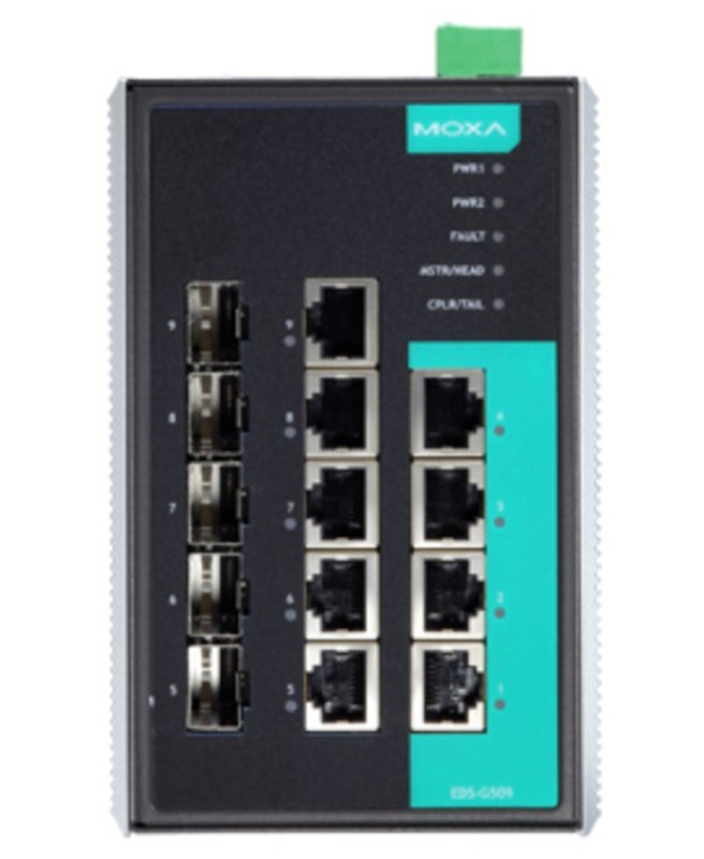 Коммутатор управляемый MOXA EDS-G509-T