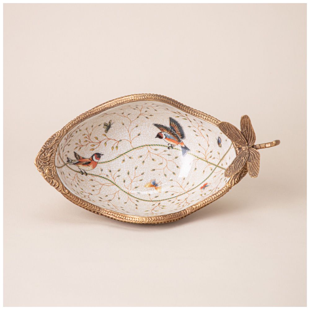 БЛЮДО ДЕКОРАТИВНОЕ 25*14.5*14.5 СМ