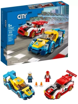 Конструктор Сити Гоночные автомобили 202 детали 11527