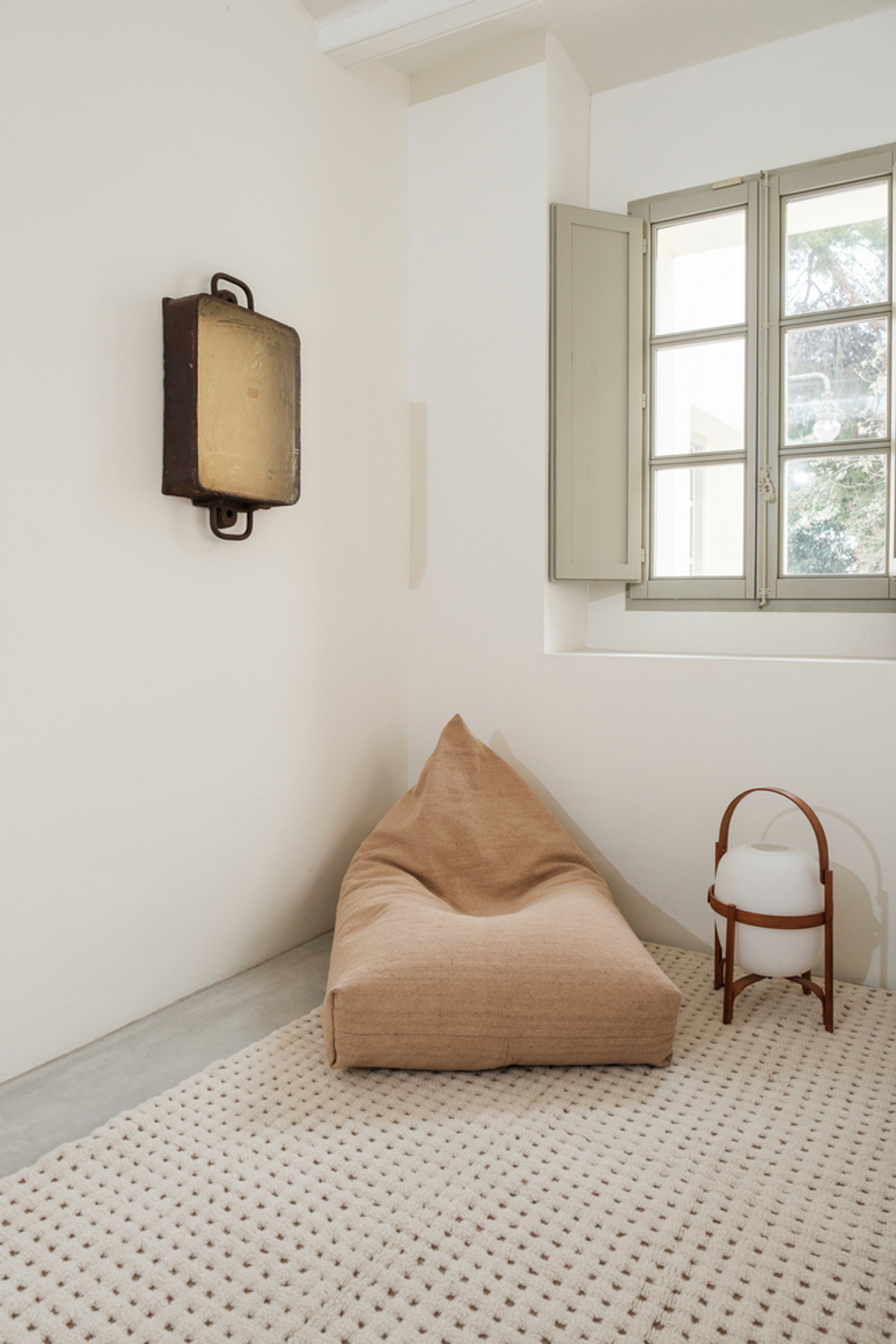 Шерстяной стираемый ковер Lorena Canals Basics Natural M (140 x 200 см)