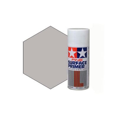 Tamiya Surface Primer Light Gray, 180 мл Грунт в аэрозоли Светло-Серый,
