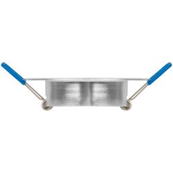 Светильник встраиваемый алюминиевый ЭРА KL32 AL/SL/1 под лампу MR16 GU5.3 белый | Алюминиевые встраиваемые светильники