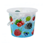 Ведро пластиковое 5л. "Ягодный микс"