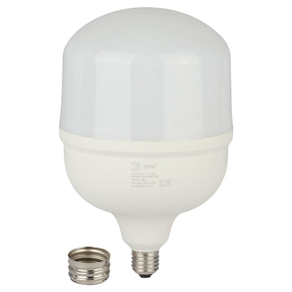Лампа светодиодная POWER ЭРА STD LED T160-100W-4000-E27/E40 100Вт колокол нейтральный белый свет Е27/Е40 | Лампы cветодиодные POWER
