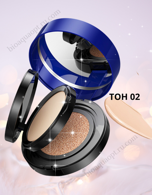 Консилер-кушон с легкой увлажняющей текстурой, для естественного макияжа, 12 гр. ТОН 02 .