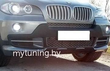Накладка переднего бампера AERO для BMW X5 E70