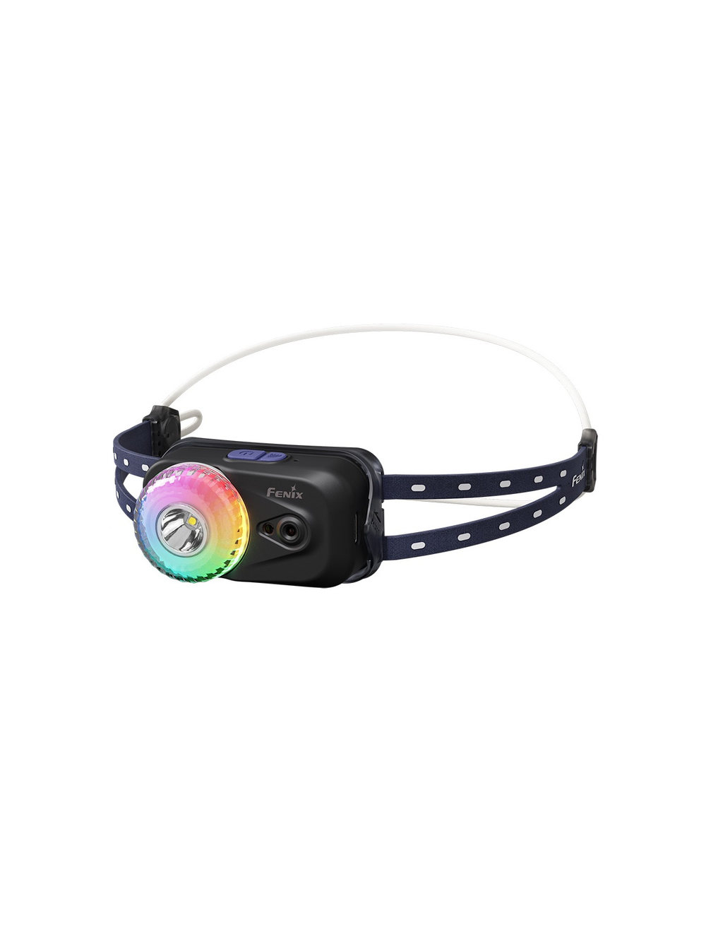 Фонарь Fenix налобный HL17R черный RGB