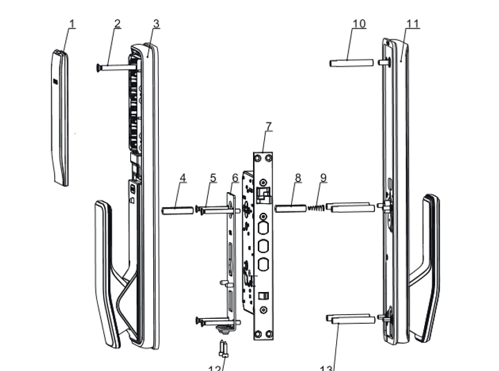 Монтажный комплект 90-120 мм (Philips)