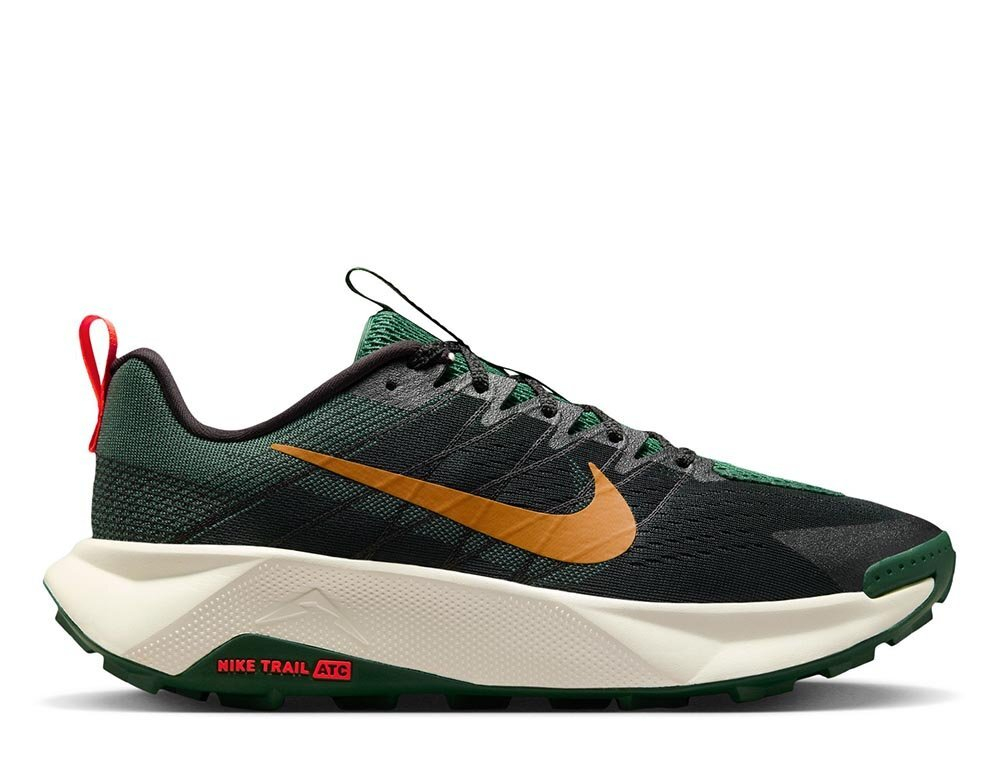 Кроссовки для бега мужские Nike ReactX Wildhorse 10 М Зеленo-Черные