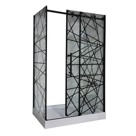 Душевое ограждение APPOLO 1200х800х2000, cтекло - 6 мм (AP77-12-H)