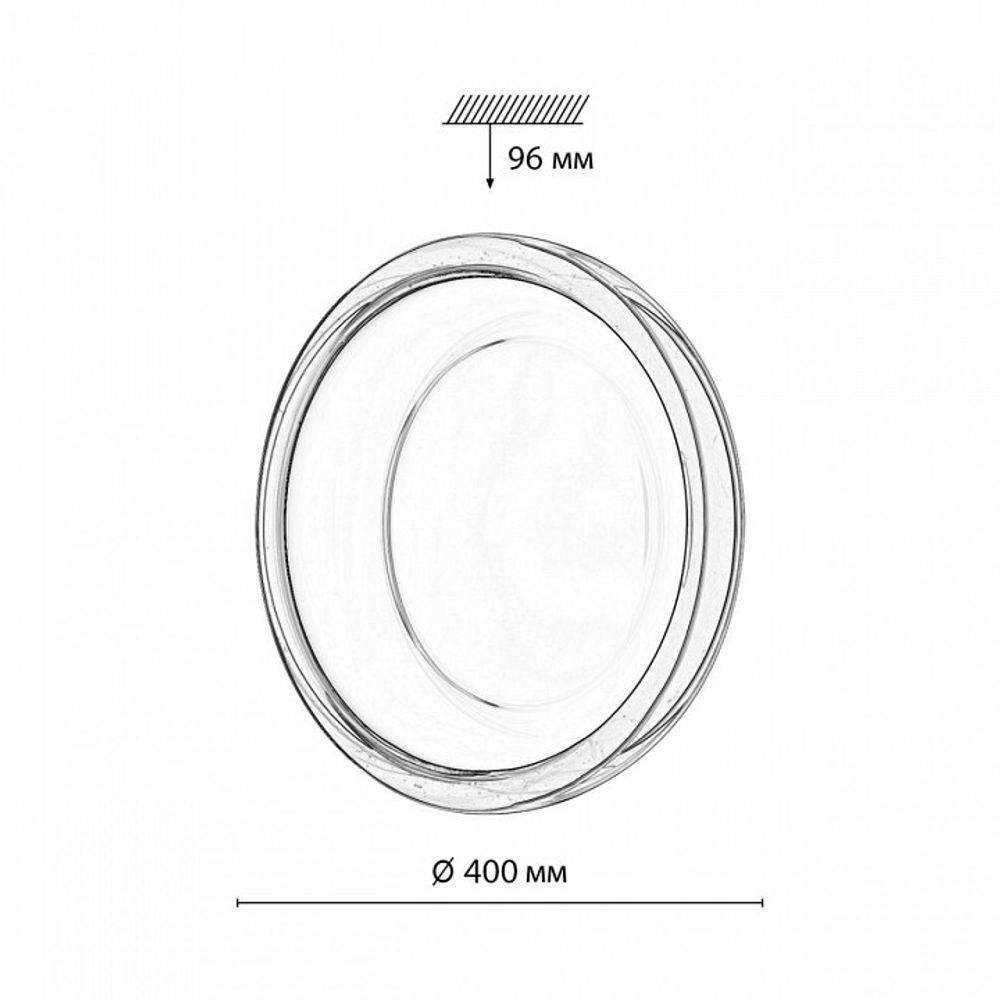 Накладной светильник Sonex PORTMAN 7777/DLN