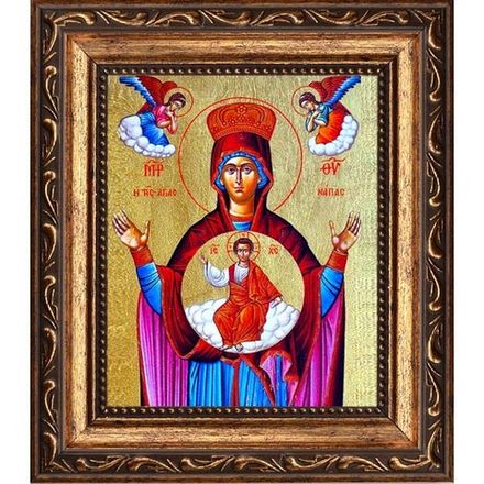 Айя (Агия) Напа, Покровительница Леса. Икона Божьей Матери на холсте.