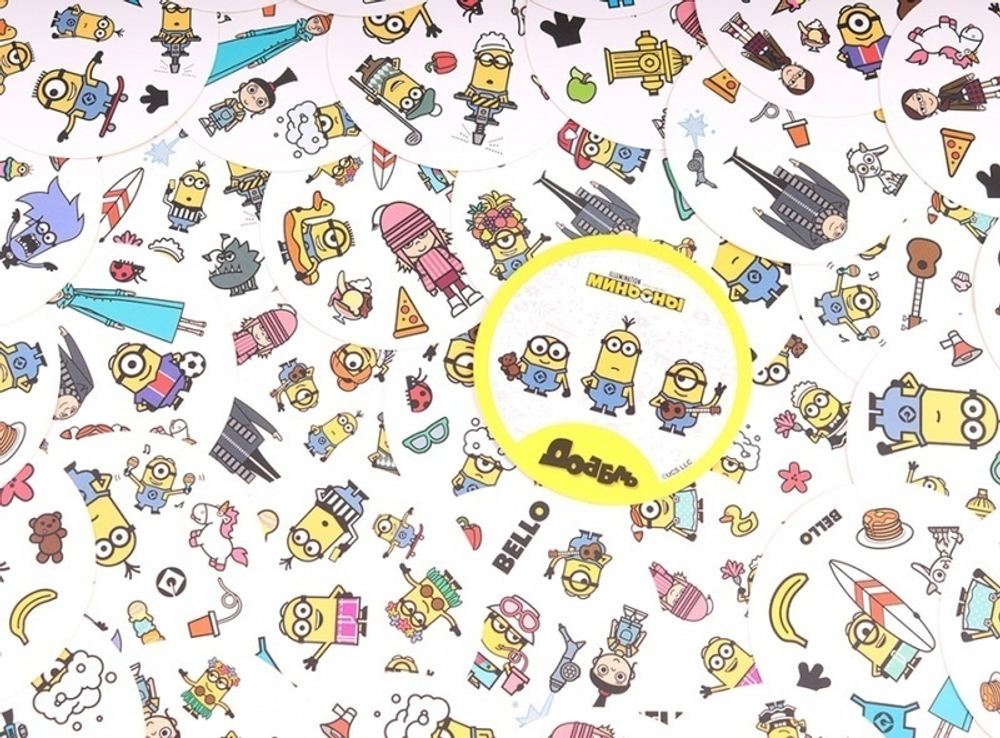 Настольная игра Стиль Жизни Доббль. Миньоны