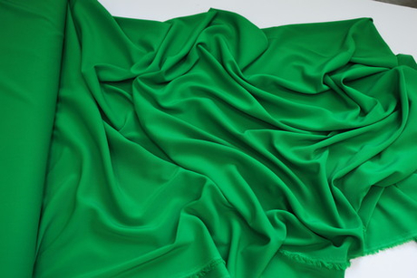 Вискоза зеленая однотонная