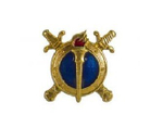 Эмблема петличная метал Юстиция МВД