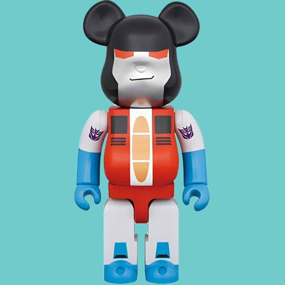Дизайнерские игрушки BE@RBRICK TRANSFORMERS STARSCREAM, 2433868-640483485