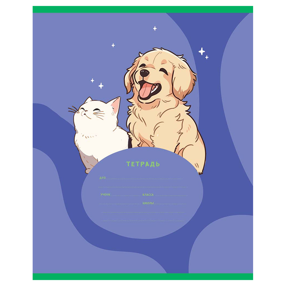 Тетрадь 12л., линия BG "Аниме"