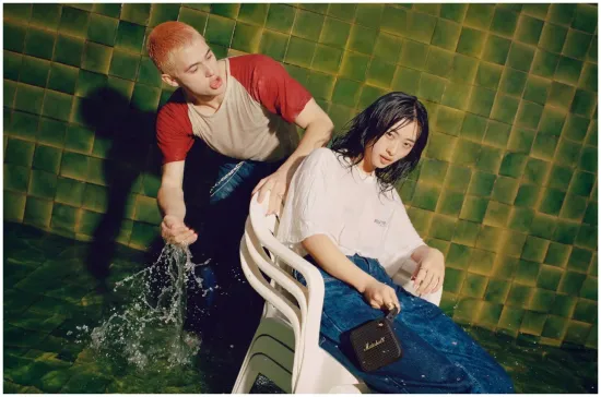 Колонка Marshall willien черный