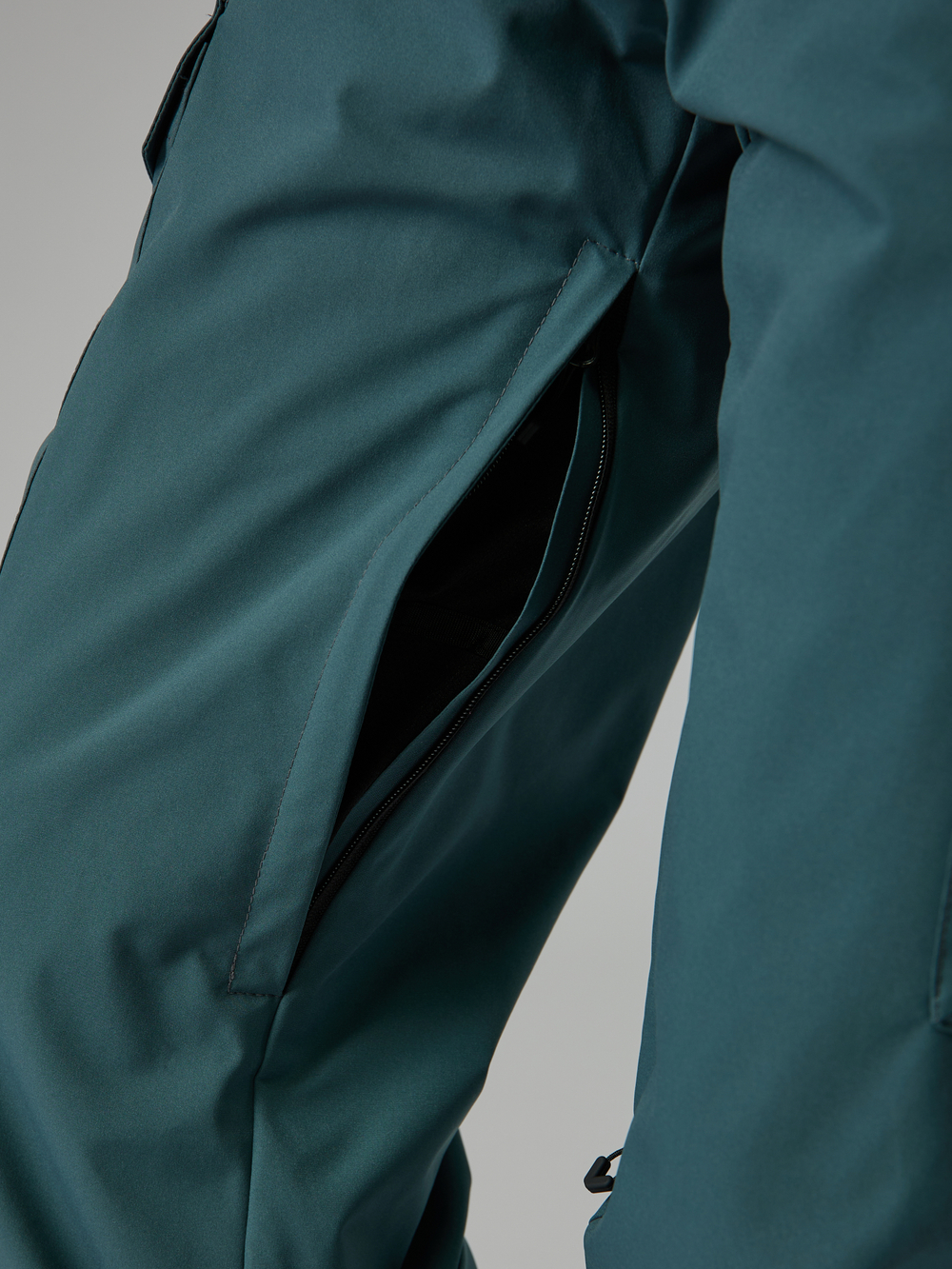 Брюки утепленные горнолыжные (темносерые)