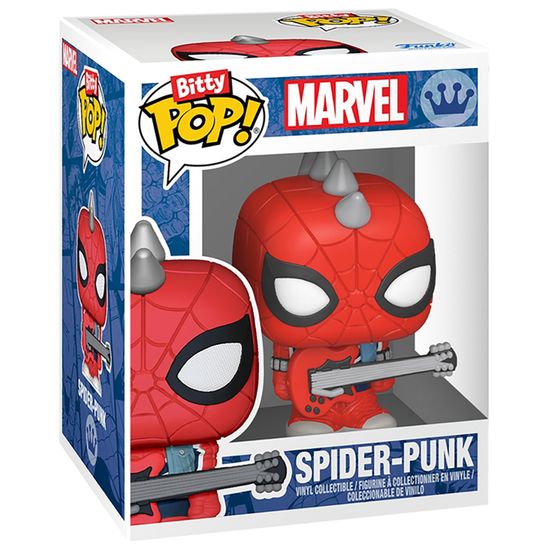 Набор Funko Bitty POP! Display Marvel Spider-Man Web+2 Bitty POP! Spider-Woman, Spider-Punk 85512 (00055302/260525/0081001/41, Китай)