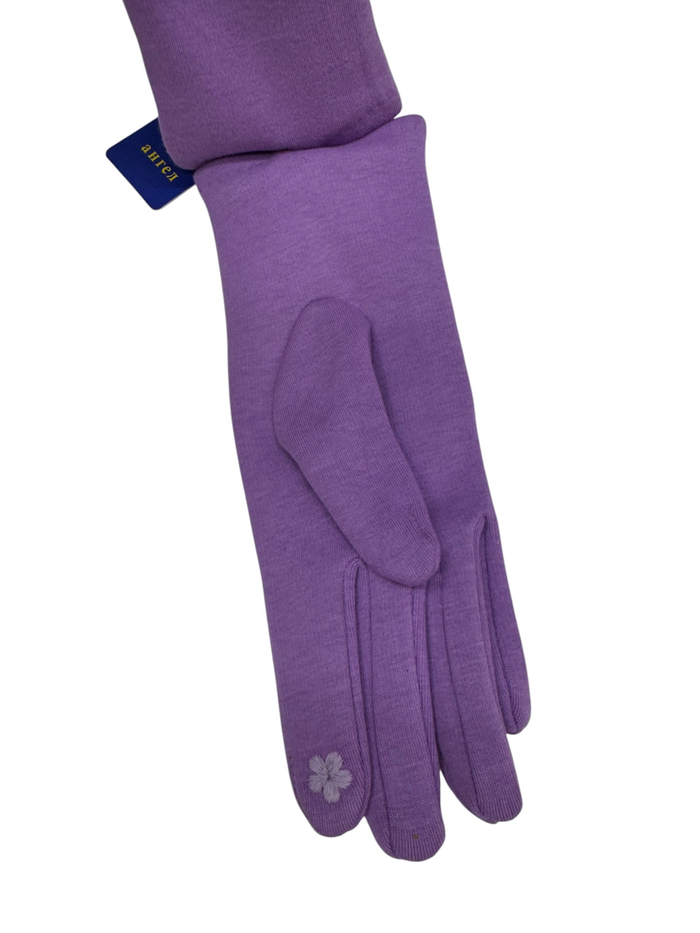 Перчатки. Женские. Верх: Текстильные. Подклад: Плюш-флис. 12 шт упаковке, разный цвет.