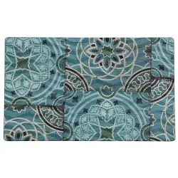 Блюдо 26,5*16,2*1,8 см прямоуг. Damask Blue пластик меламин P.L. Proff Cuisine