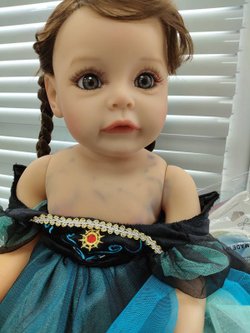 Уценка Кукла Реборн виниловая 55см в пакете (FA-380)