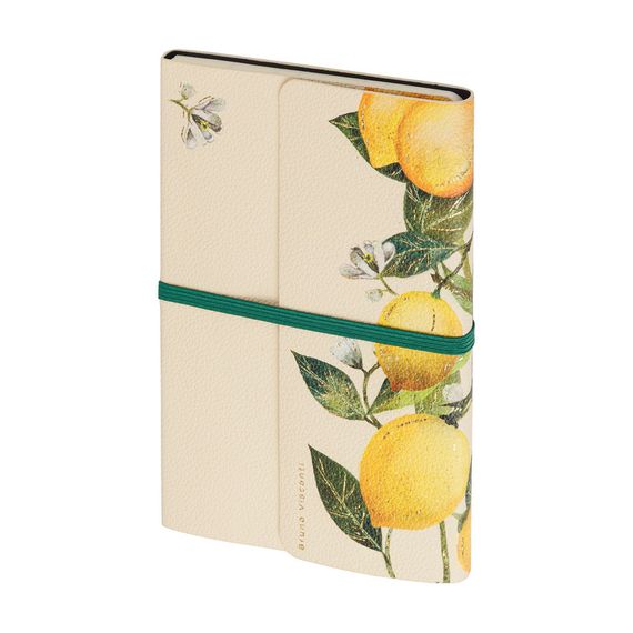 Gündəlik/Ajanda/Ежедневник/Diary  Ежедневник на резинке А5 "Флора. Райские лимоны"