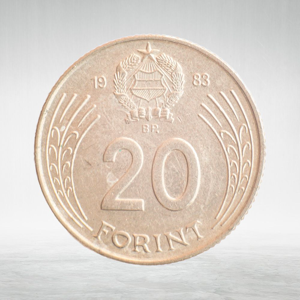 Hungary, 20 Forint, 1983, VF
