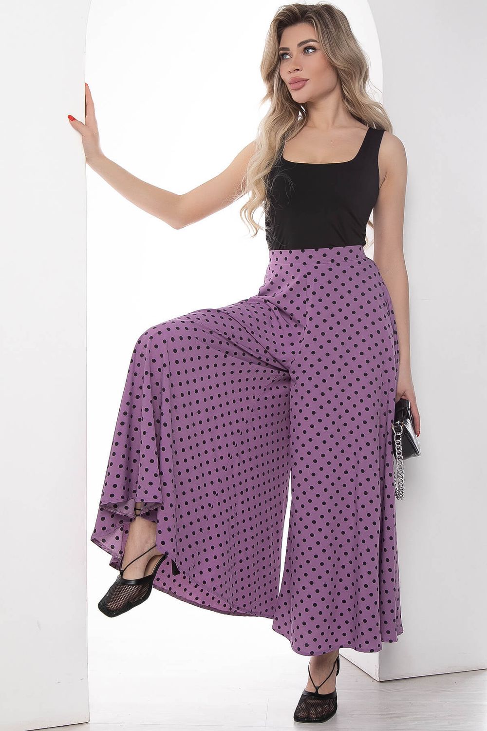 Брюки "Камелия" (сирень) Б9092 LT Collection