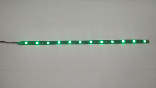 Гибкая светодиодная полоса DC 12V, 30 см (зеленый)