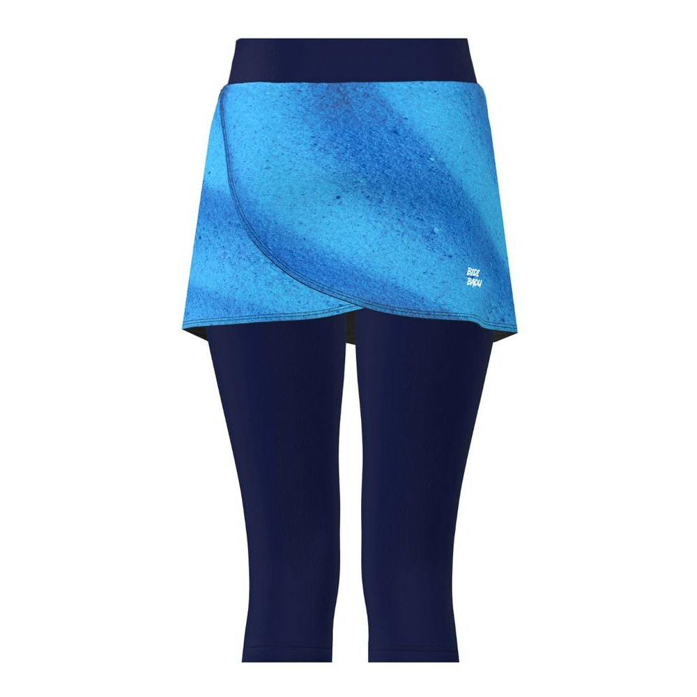 ОДЕЖДА ДЛЯ ТЕННИСА Девочки, Юбка с капри BIDI BADU BEACH SPIRIT .