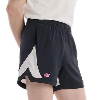 Мужские теннисные шорты New Balance Tournament Novelty - black