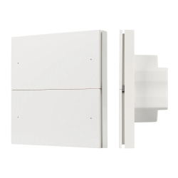 INTELLIGENT ARLIGHT Кнопочная панель SMART-DMX512-801-22-4G-4SC-DIM-IN White (230V, 2.4G) (IARL, IP20 Пластик, 5 лет) 037333