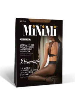 MiNiMi DIAMANTE 20 (кружевной пояс) (С)