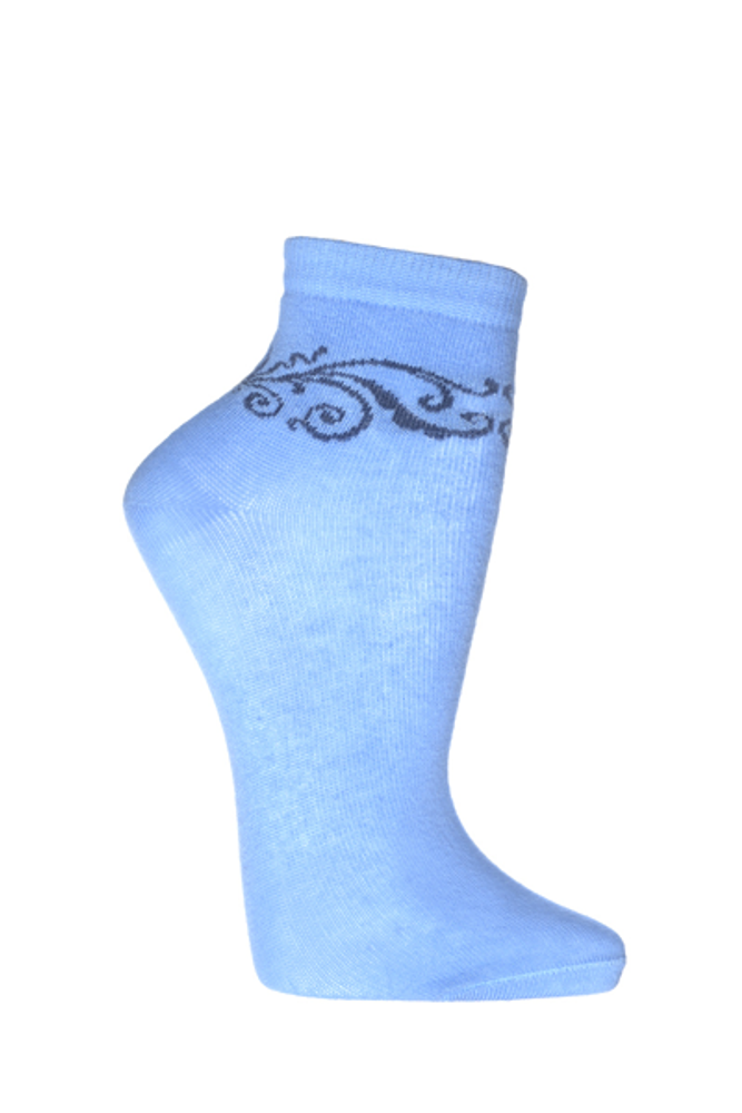 С573 Голубой носки женские