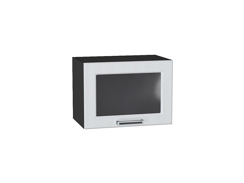 Шкаф верхний горизонтальный остекленный Прага