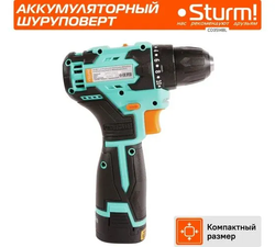 Шуруповерт, 22 мм, 14 В, 1800 об/мин, патрон - быстрозажимной, разноцветный, надежный