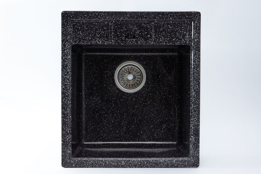 Мойка каменная S-10 глянец (Sim Gran), Асфальт