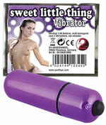Фиолетовая вибропуля Sweet Little Thing - 7 см. (Цвет: фиолетовый)