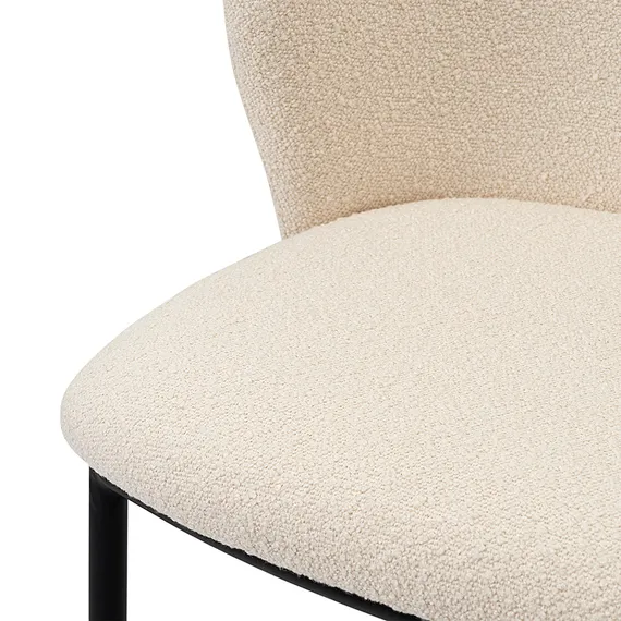 Барный стул Fluit 70 см, молочное букле