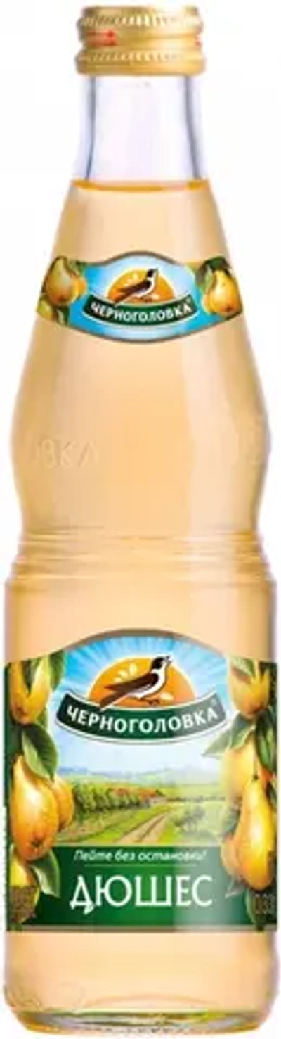 Газированный напиток Черноголовка Дюшес / Chernogolovka Duchess Pear 0.33 - стекло