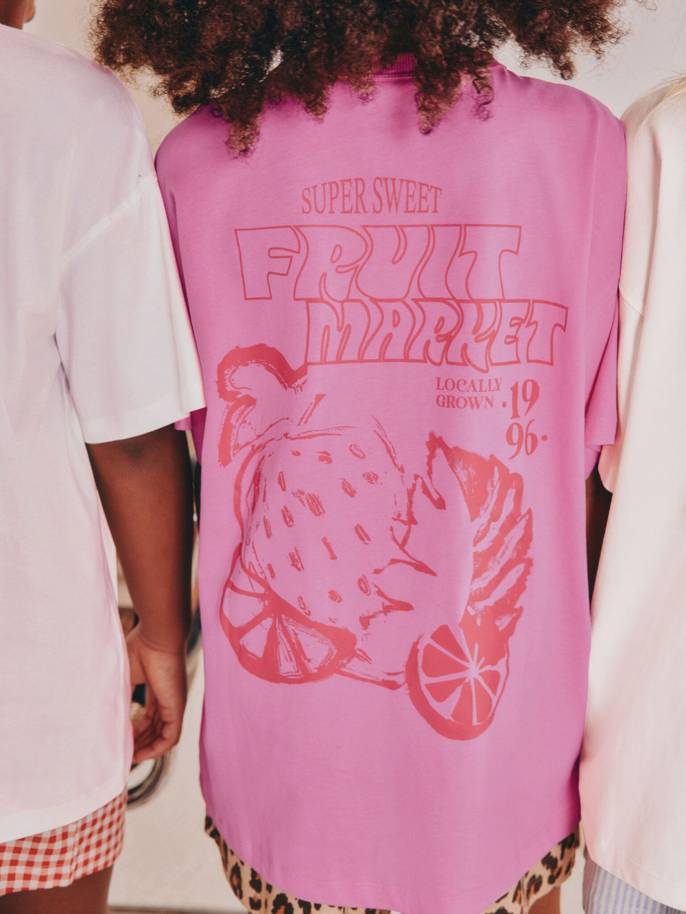 Пижама для девочки Next AC2-735, 3 шт., Розовый, Голубой, Бежевый