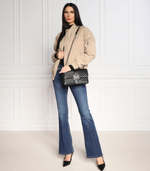 джинсы flora Pinko - темно-синий(100561 A0MR)