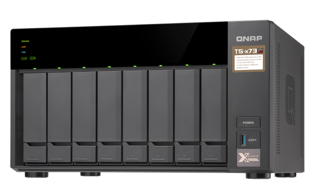 Сетевой RAID-накопитель  QNAP TS-873-4G