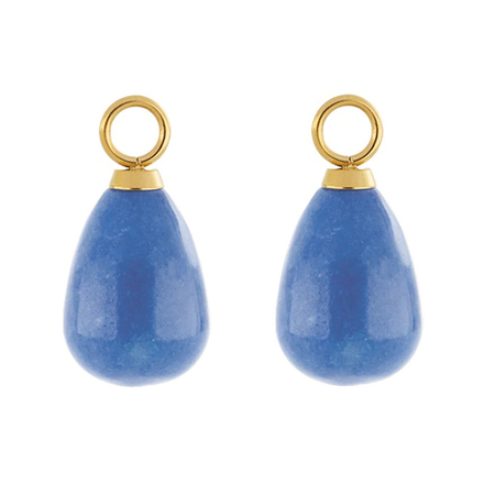 Подвеска на серьгу Coeur de Lion Gold-Blue 0050/44-0716