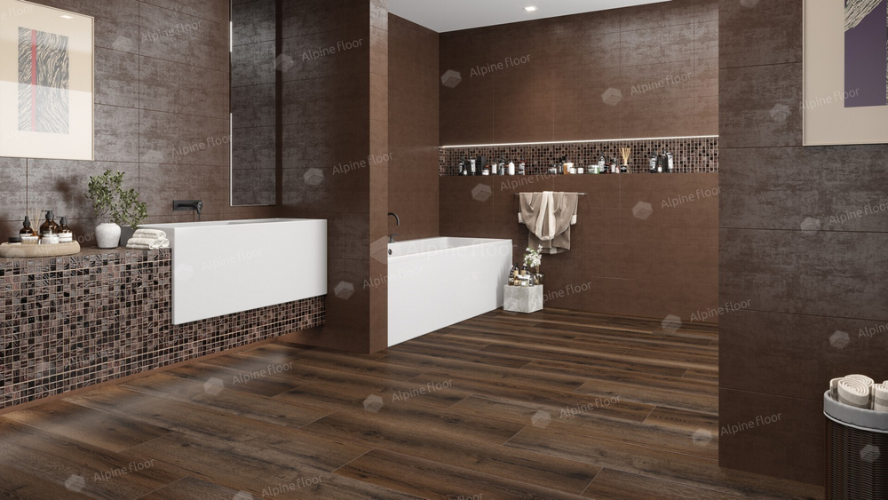 Ламинат Alpine Floor Aqua Life XL Дуб Пауэлл LF104-04