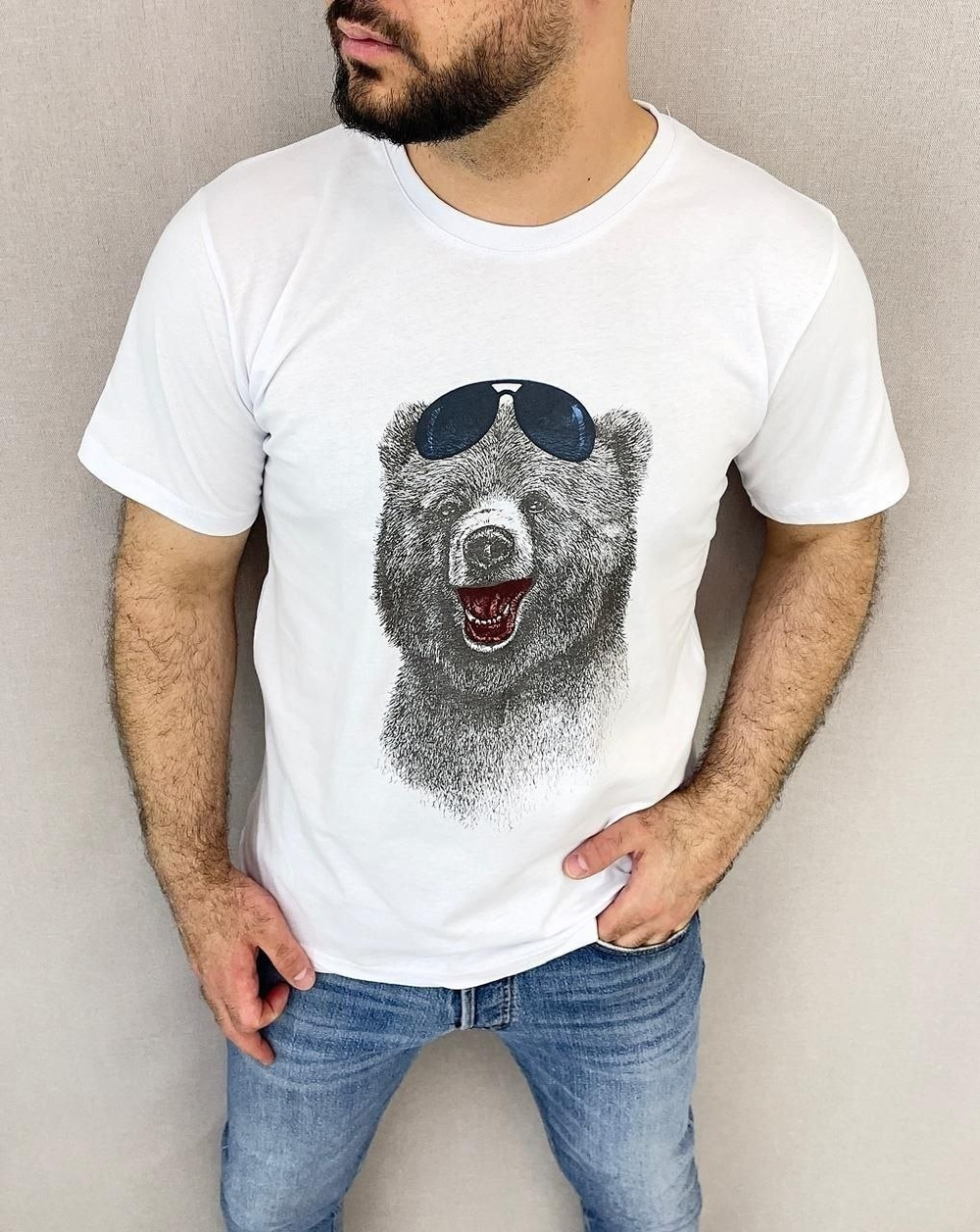 [m]Футболка мужская(рисунок) УФМ002