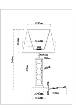 Настольная лампа Arte Lamp A4062LT-1PB
