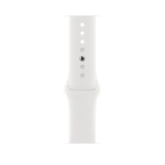 Apple Watch Series 8, 45 мм, из алюминия серебристого цвета, спортивный ремешок
